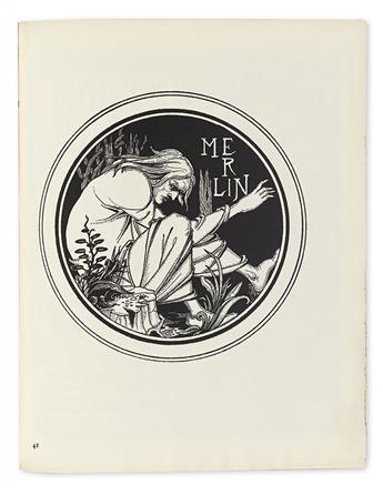 BEARDSLEY, AUBREY. Le Morte dArthur Portfolio.